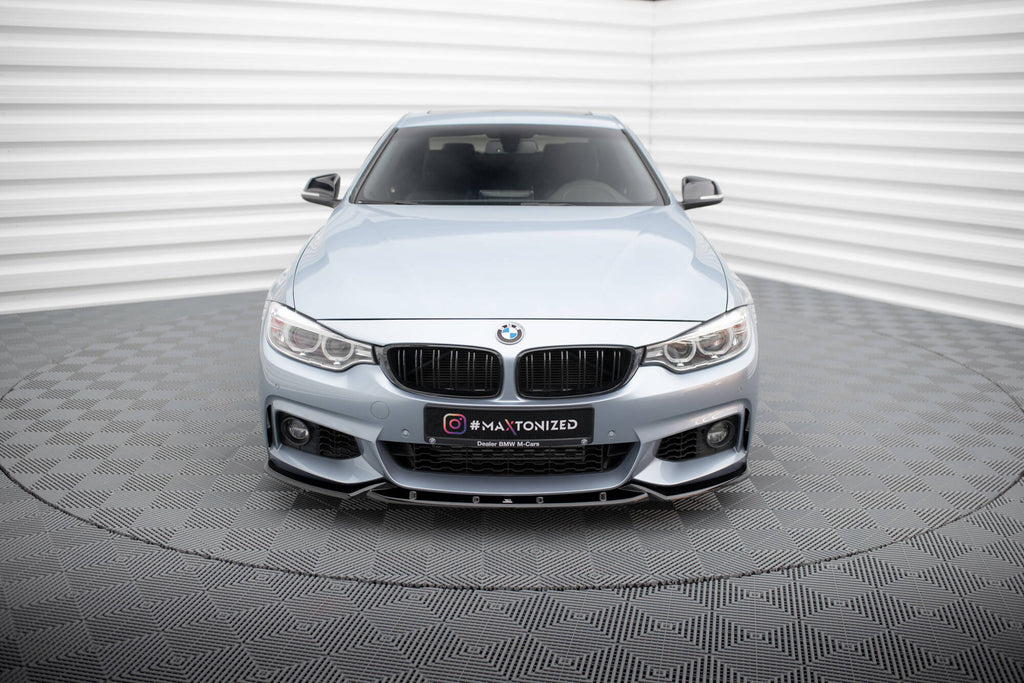 Front splitter v.3 bmw 4 coupe / gran coupe / cabrio m-pack f32 / f36 / f33