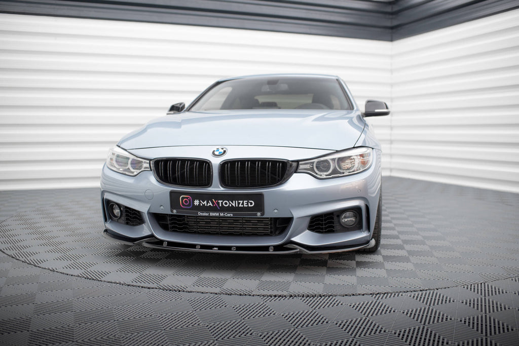 Front splitter v.3 bmw 4 coupe / gran coupe / cabrio m-pack f32 / f36 / f33