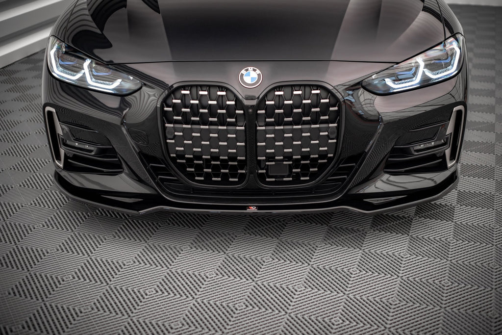Front splitter v.3 bmw 4 m-pack / m440i g22 / g23 / g22 facelift / g23 facelift