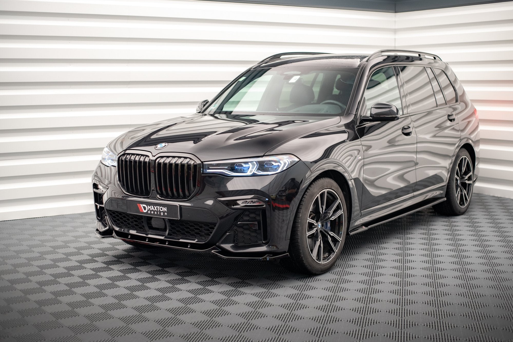 Front splitter v.3 bmw x7 m-pack g07
