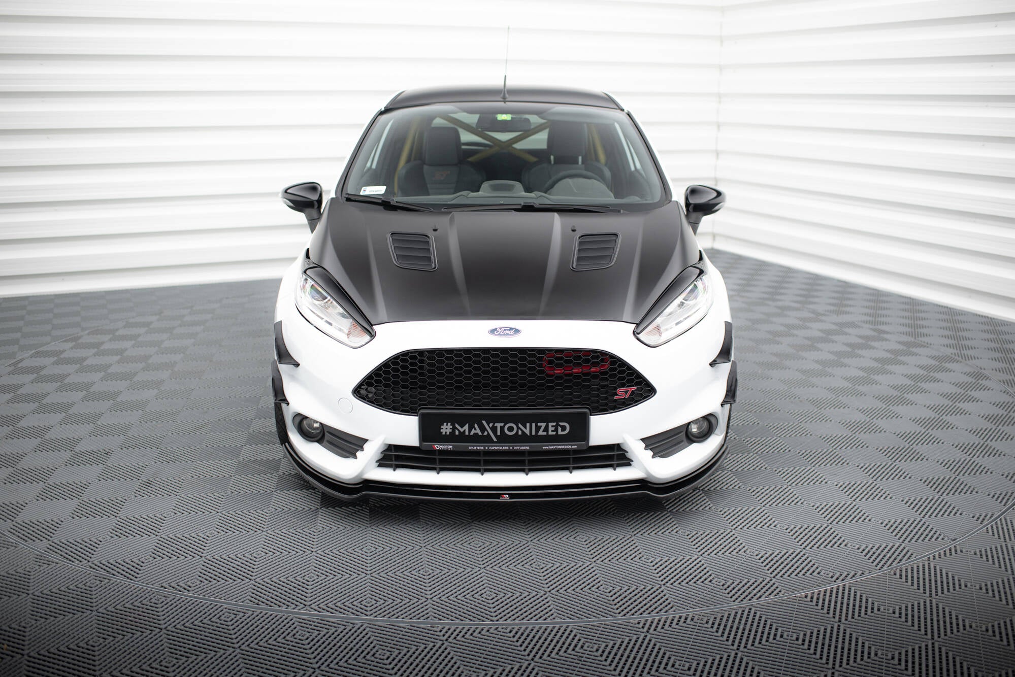 Front splitter v.3 ford fiesta st mk7 fl