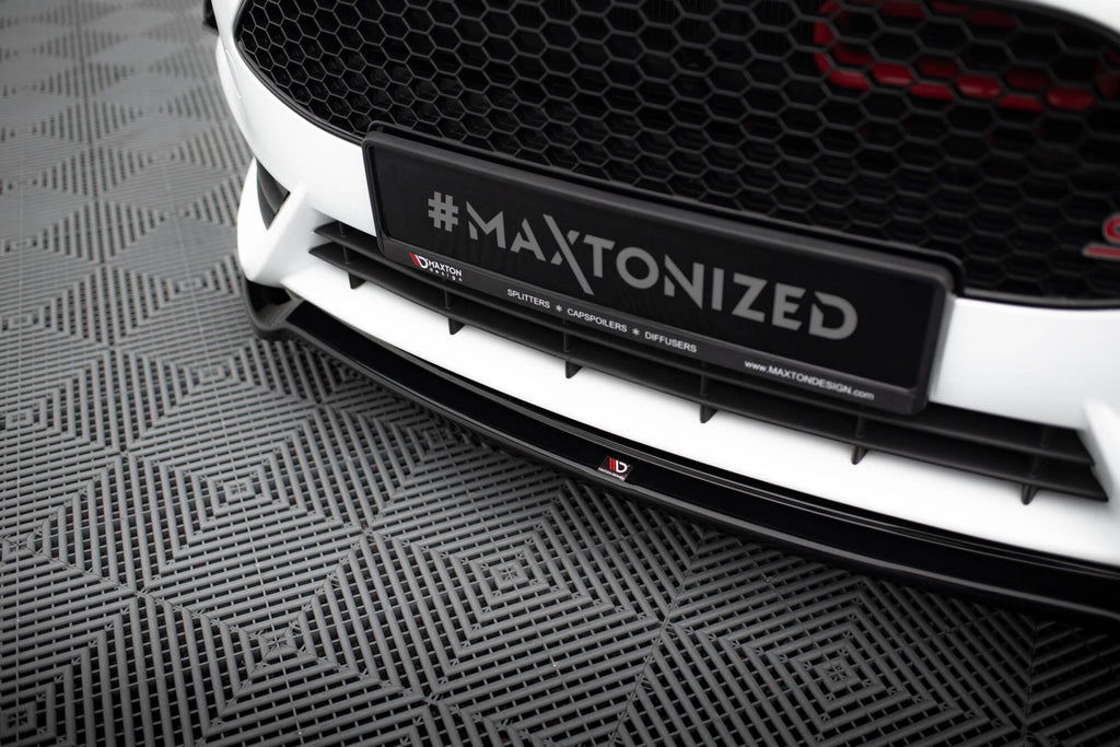 Front splitter v.3 ford fiesta st mk7 fl