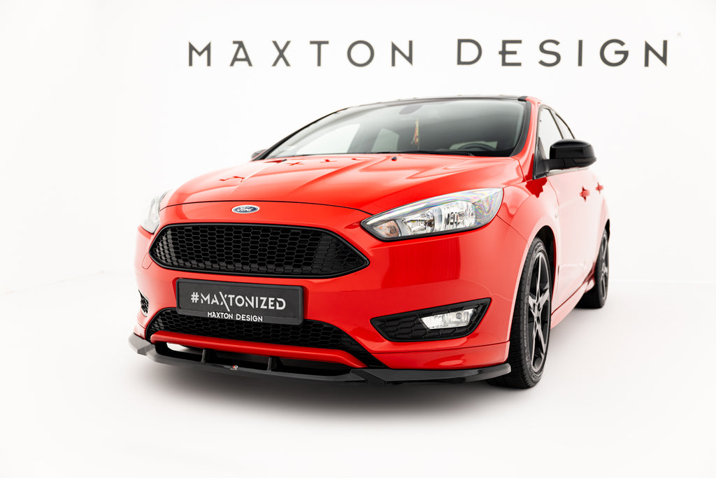 Front splitter v.3 ford focus st-line mk3 facelift