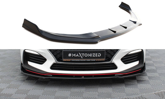 Front splitter v.3 hyundai i30 n mk3 hatchback/ fastback