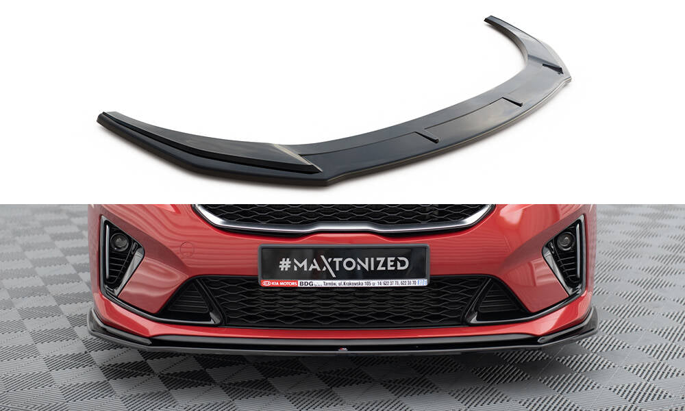 Front splitter v.3 kia ceed gt / gt-line mk3 / proceed mk1