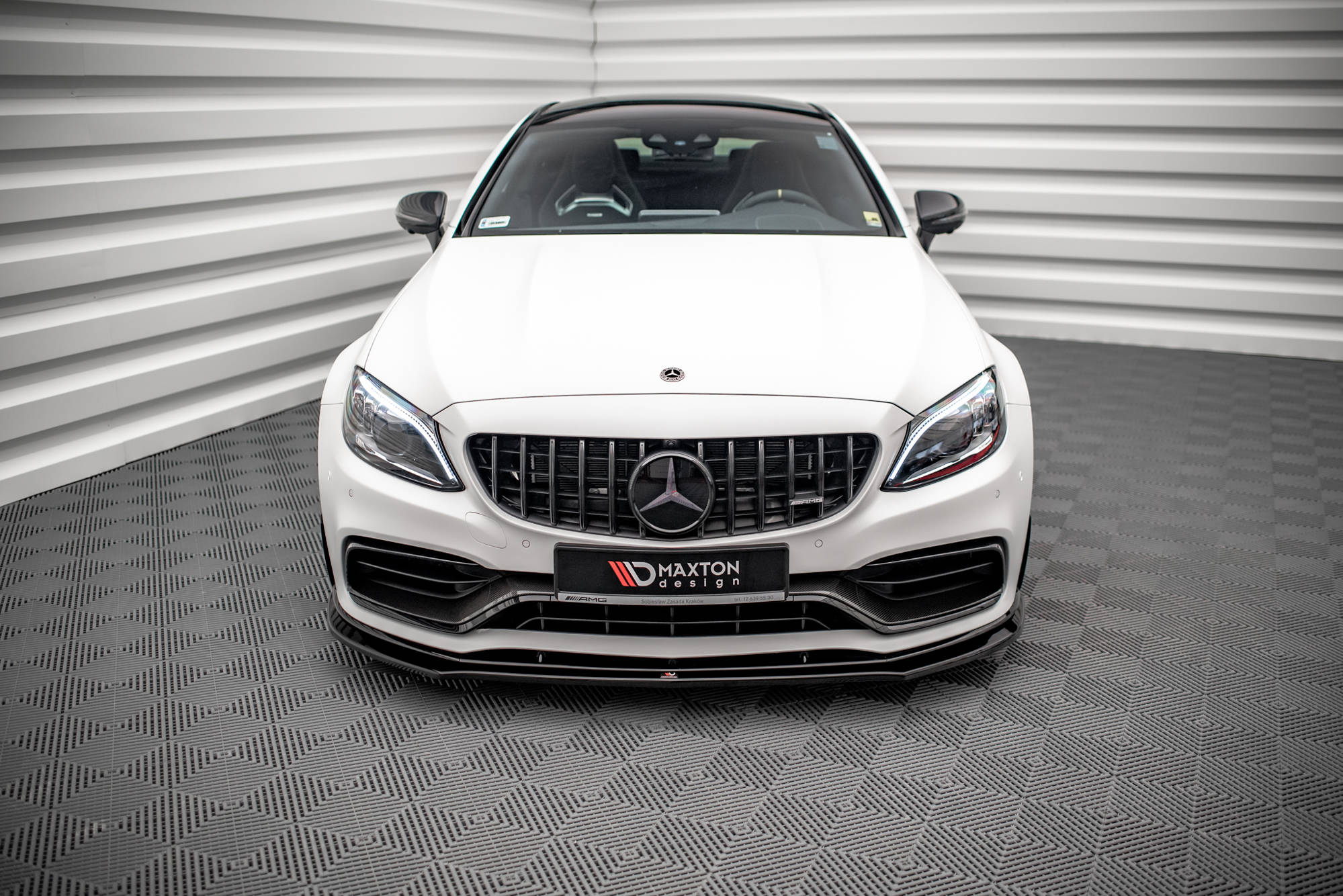 Front Splits V.3 Mercedes-AMG C63 AMG Aero Pack C205 Facelift