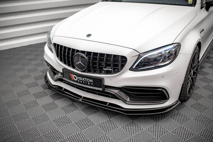 Front splitter v.3 mercedes-amg c63 amg aero pack c205 facelift