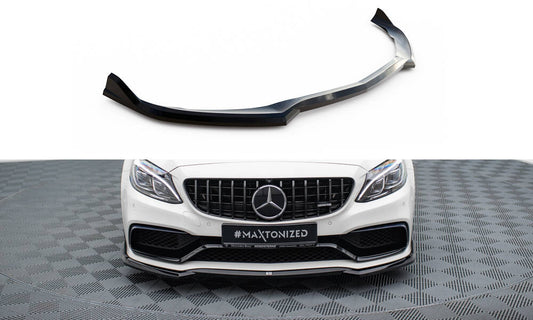 Front splitter v.3 mercedes-amg c63 sedan / estate w205 / s205