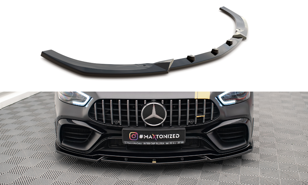 Front splitter v.3 mercedes-amg gt 63s 4-door coupe aero