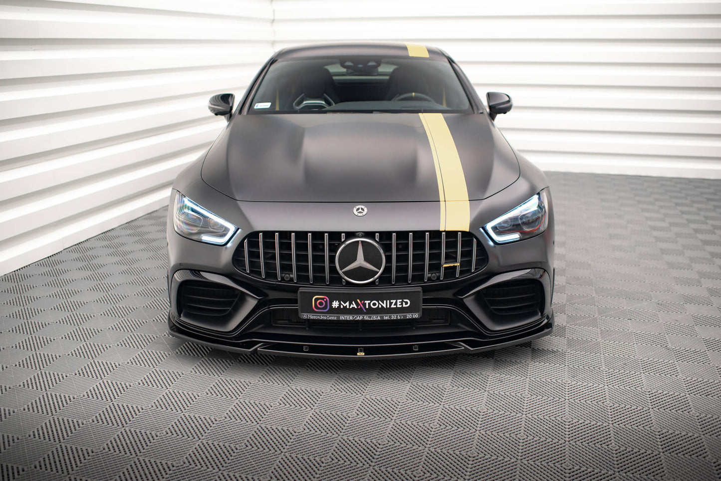 Front Shariter v.3 Mercedes-AMG GT 63S 4-ovinen coupe aero