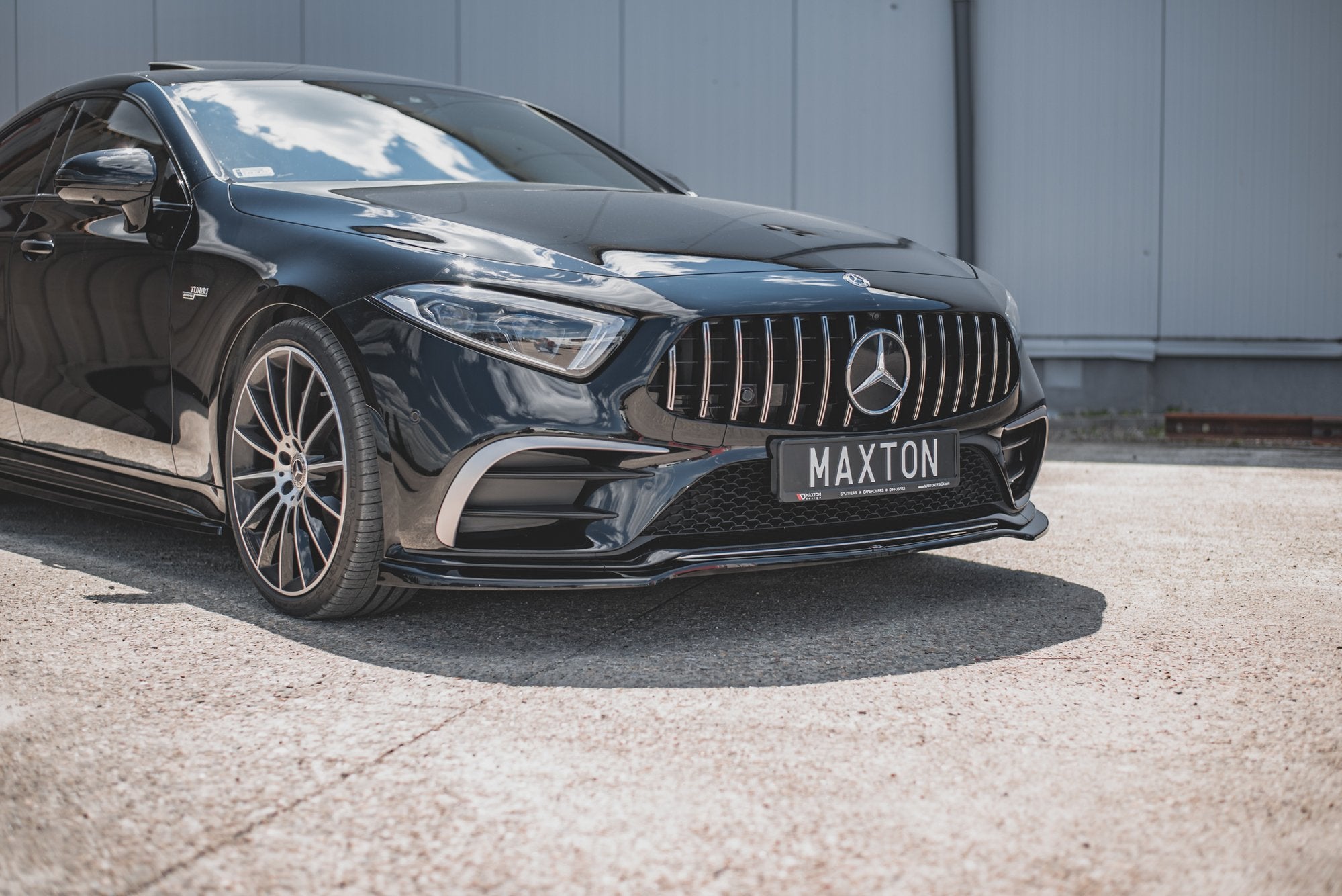 Front splitter v.3 mercedes-benz cls amg-line / 53amg c257