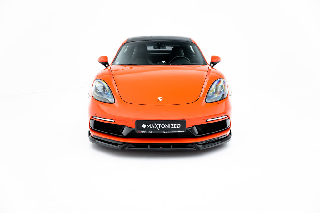 Etuspoileri v.3 porsche 718 cayman gts 982c