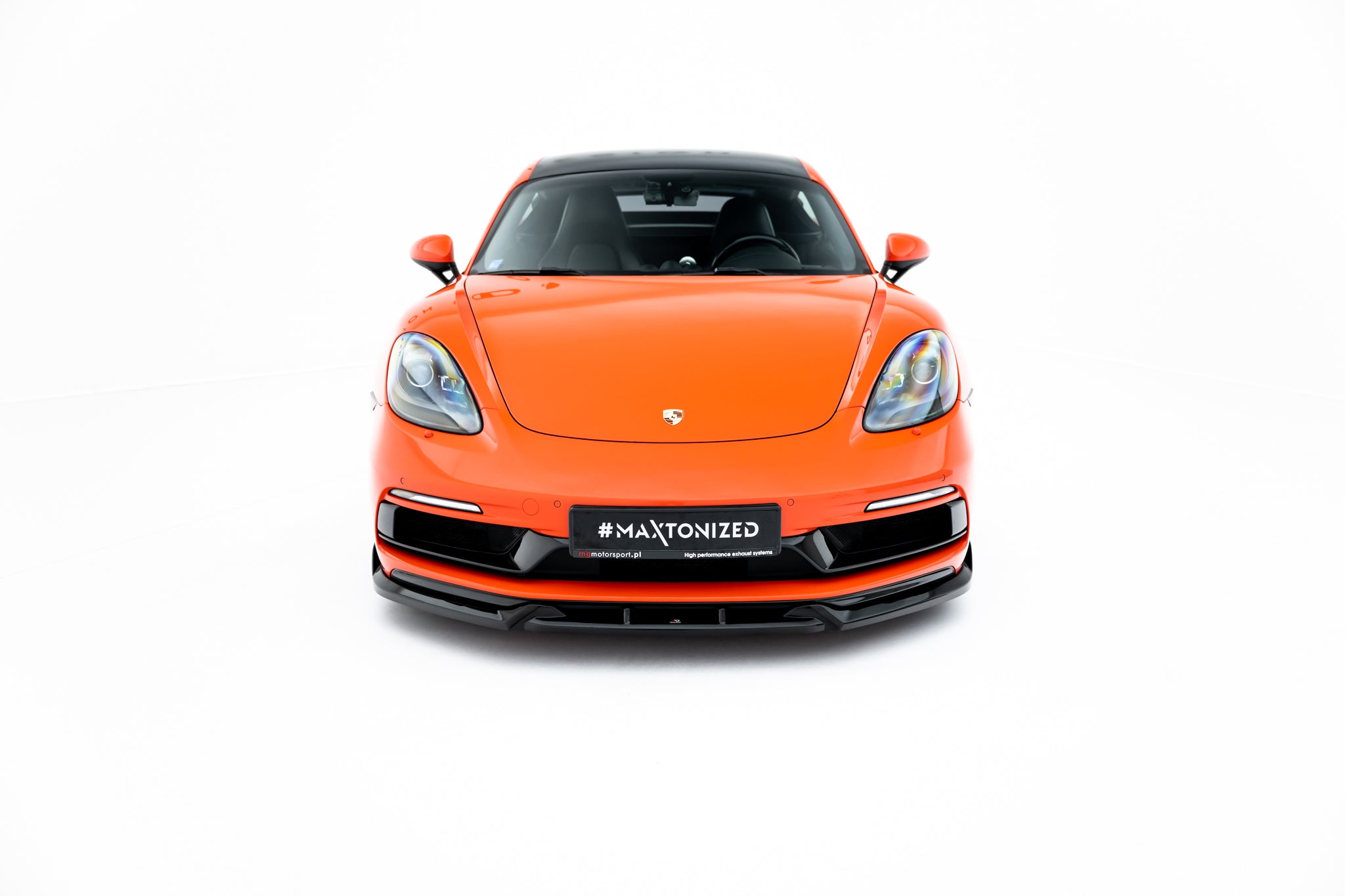 Etuspoileri v.3 porsche 718 cayman gts 982c