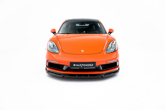 Front splitter  v.3 porsche 718 cayman gts 982c