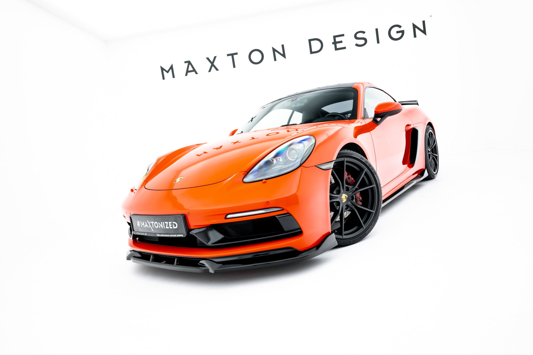 Etuspoileri v.3 porsche 718 cayman gts 982c