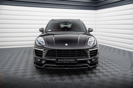 Front splitter v.3 porsche macan mk1