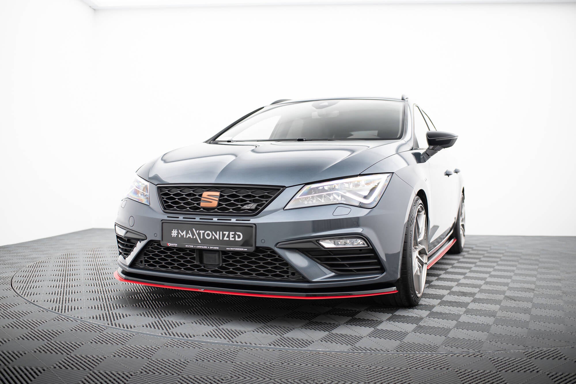 Front splitter v.3 seat leon cupra / fr mk3 fl