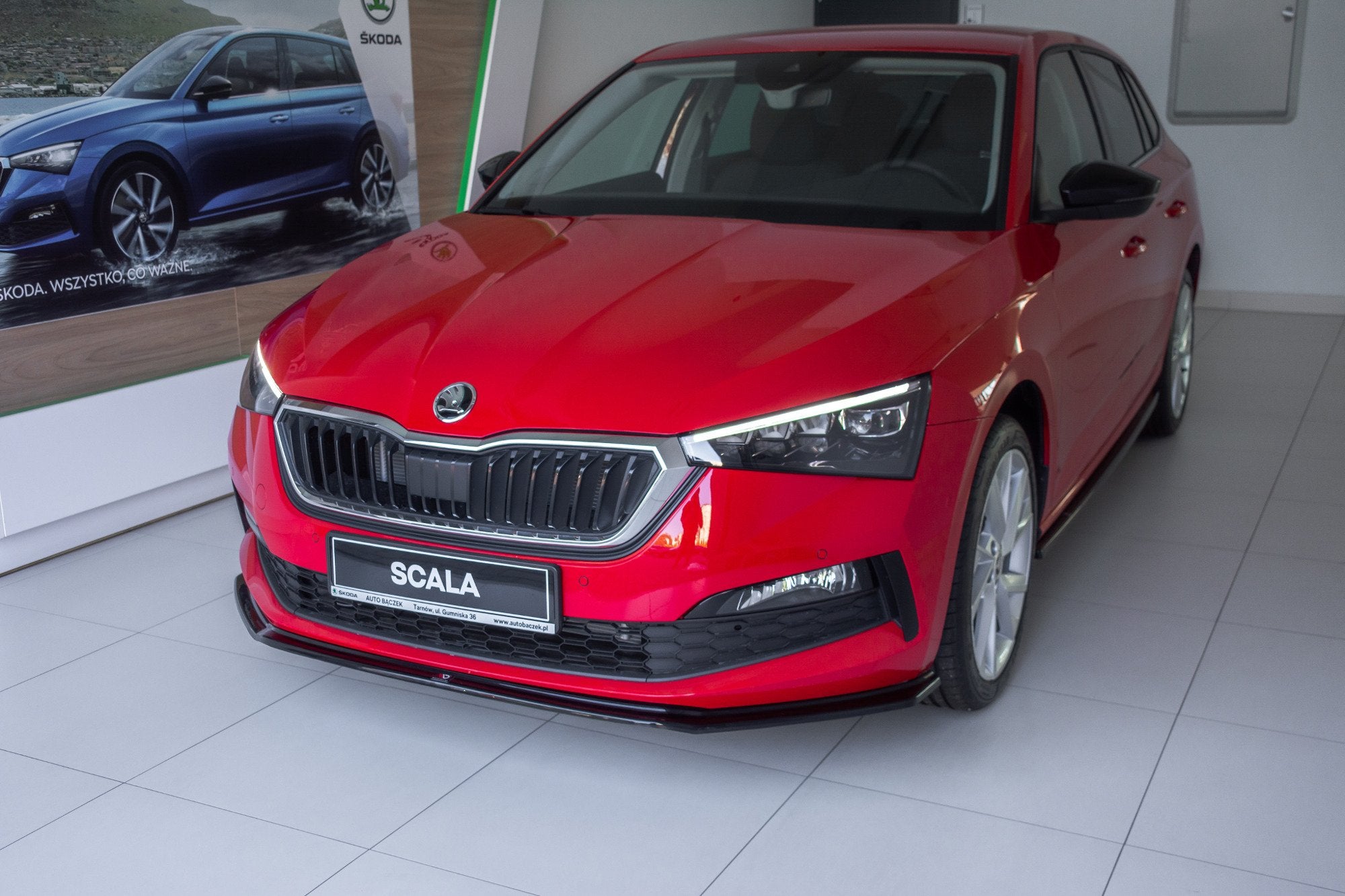 Front Splits v.3 Skoda Scala