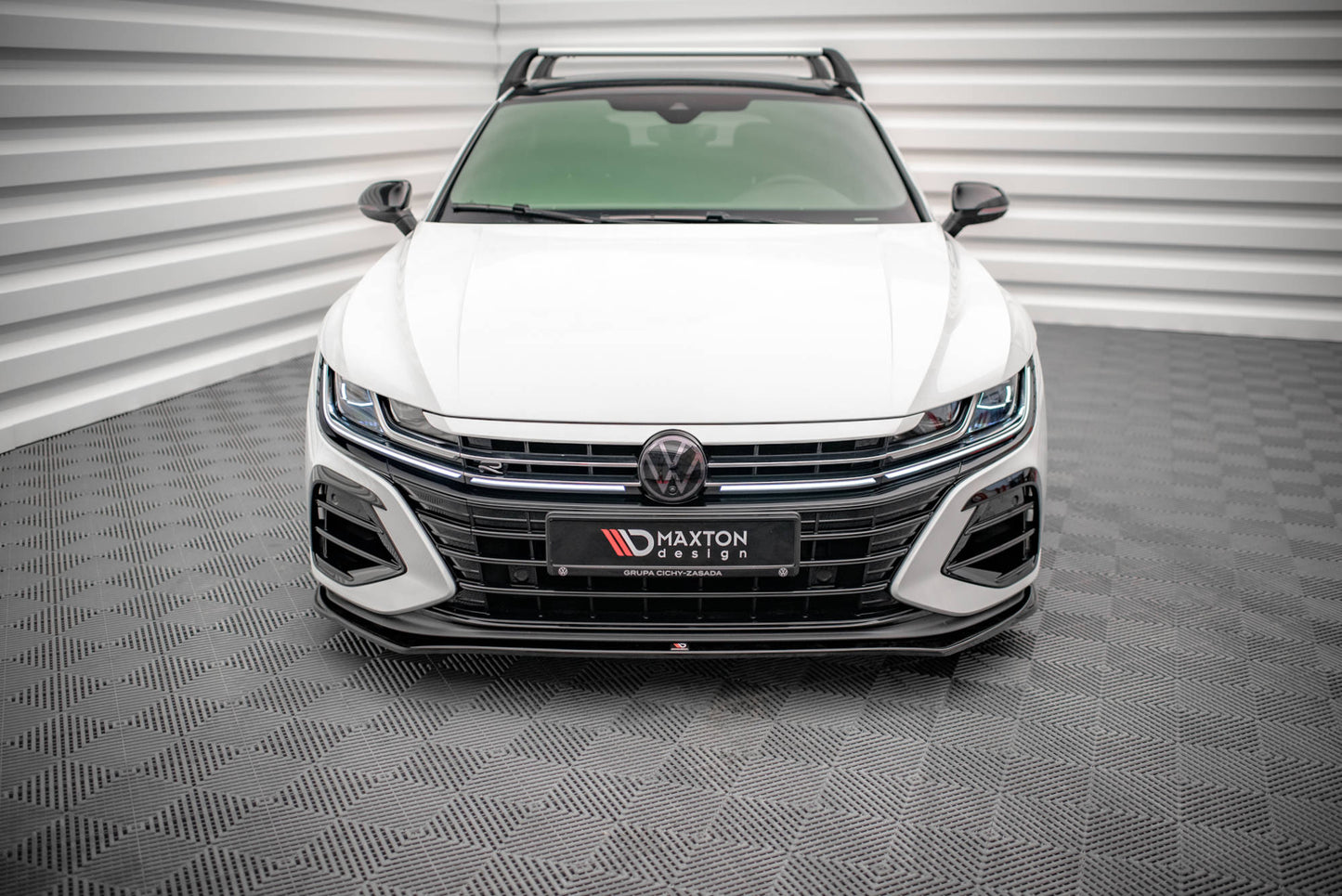 Front splitter v.3 volkswagen arteon r