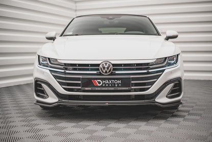 Front splitter v.3 volkswagen arteon r-line facelift
