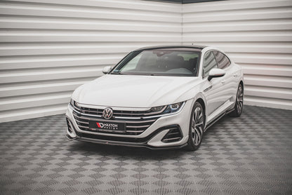 Front splitter v.3 volkswagen arteon r-line facelift
