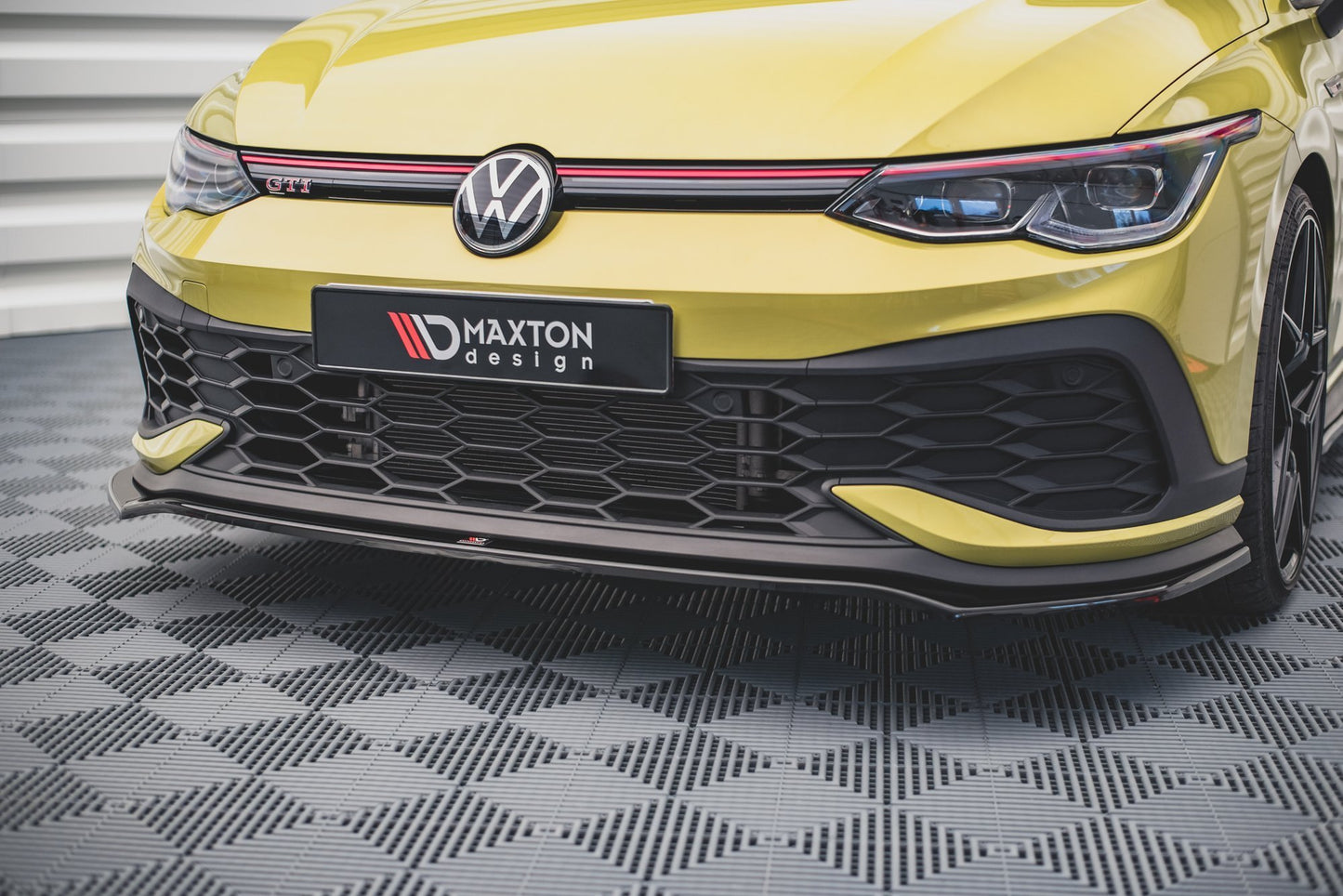 Front splitter v.3 volkswagen golf gti clubsport mk8