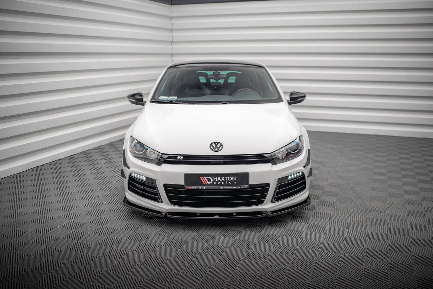 Front splitter v.3 volkswagen scirocco r mk3