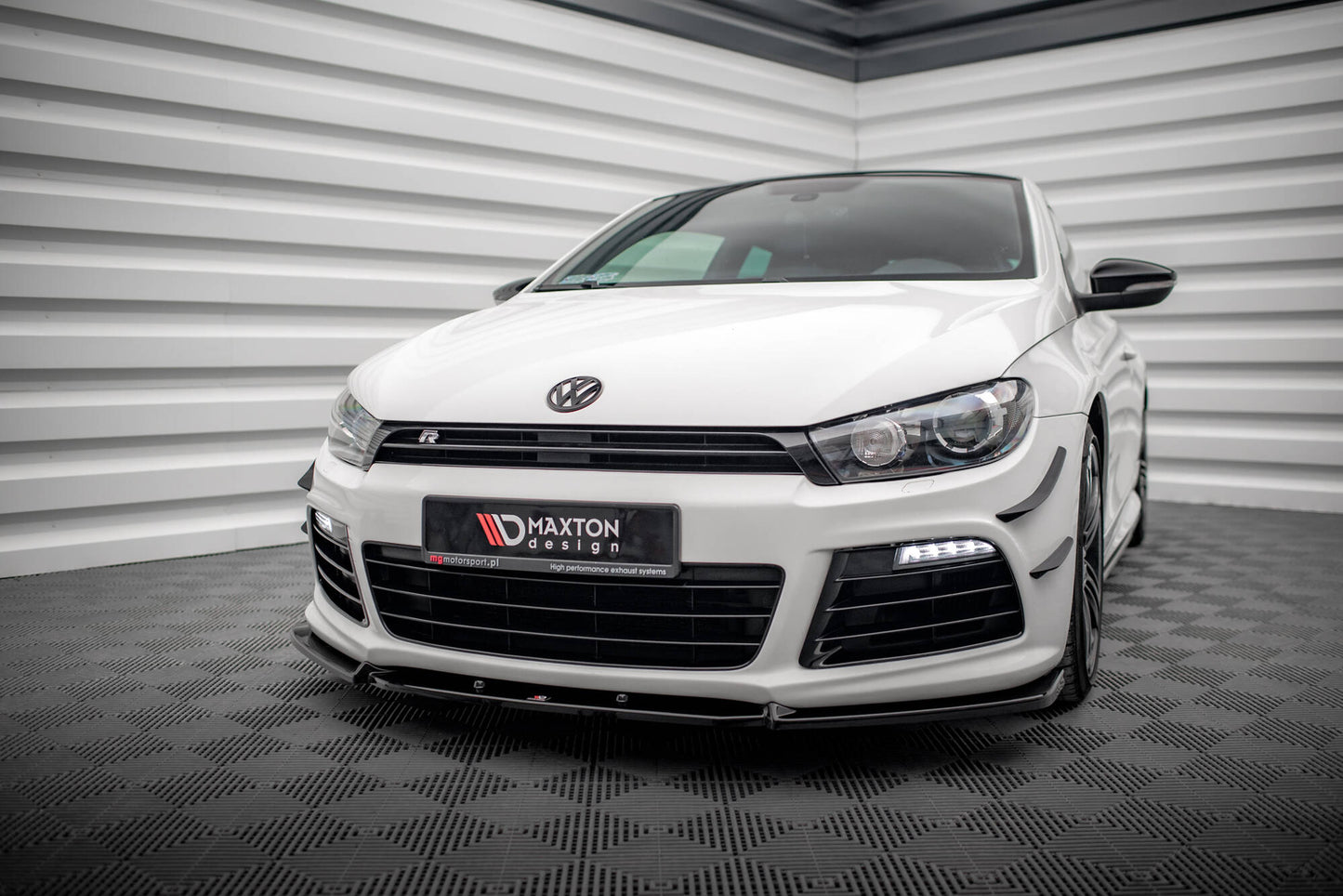 Front splitter v.3 volkswagen scirocco r mk3
