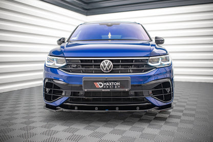 Front splitter v.3 volkswagen tiguan r / r-line mk2 facelift