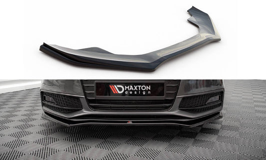 Front splitter v.4 audi a4 s-line / s4 b8 facelift