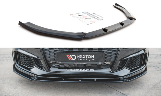 Front splitter v.4 audi rs3 8v fl sportback