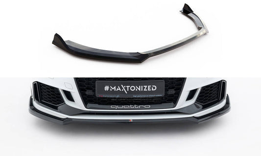 Front splitter v.4 audi rs3 sedan 8v facelift