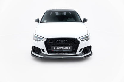 Front splitter v.4 audi rs3 sedan 8v facelift