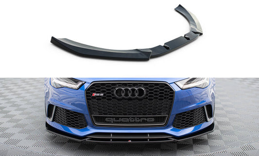 Front splitter v.4 audi rs6 c7 / c7 facelift