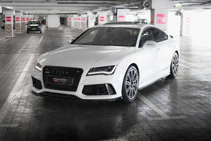 Front splitter v.4 audi rs7 c7