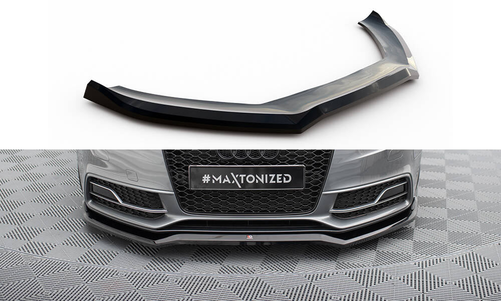 Front splitter v.4 audi s5 / a5 s-line coupe / sportback 8t facelift