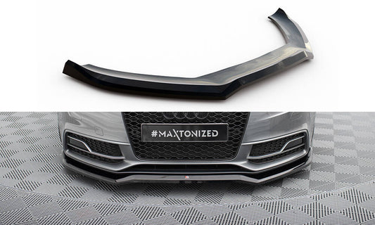 Front splitter v.4 audi s5 / a5 s-line coupe / sportback 8t facelift