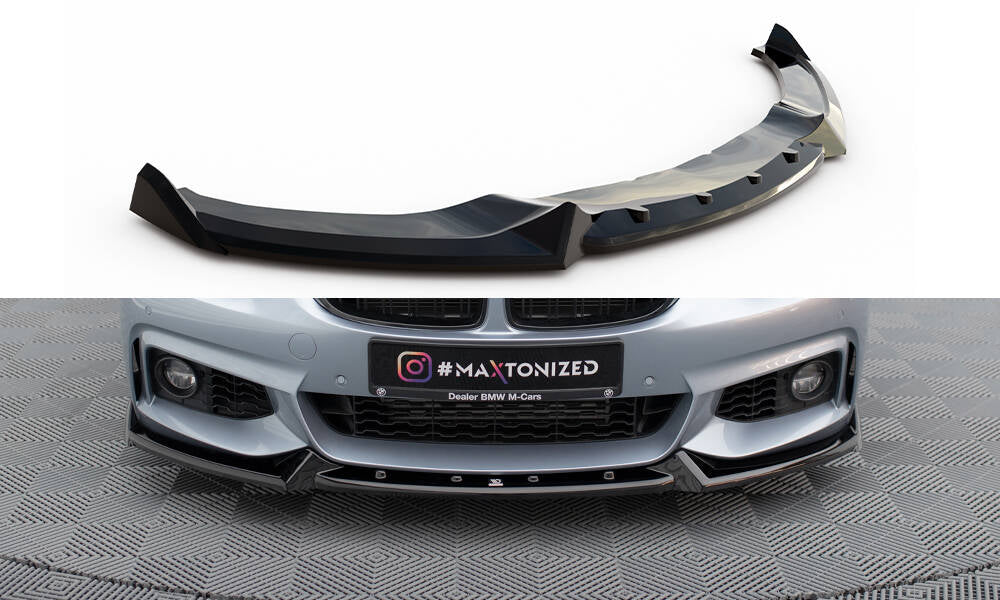 Front Splits V.4 BMW 4 Coupe / Gran Coupe / Cabrio M-Pack F32 / F36 / F33