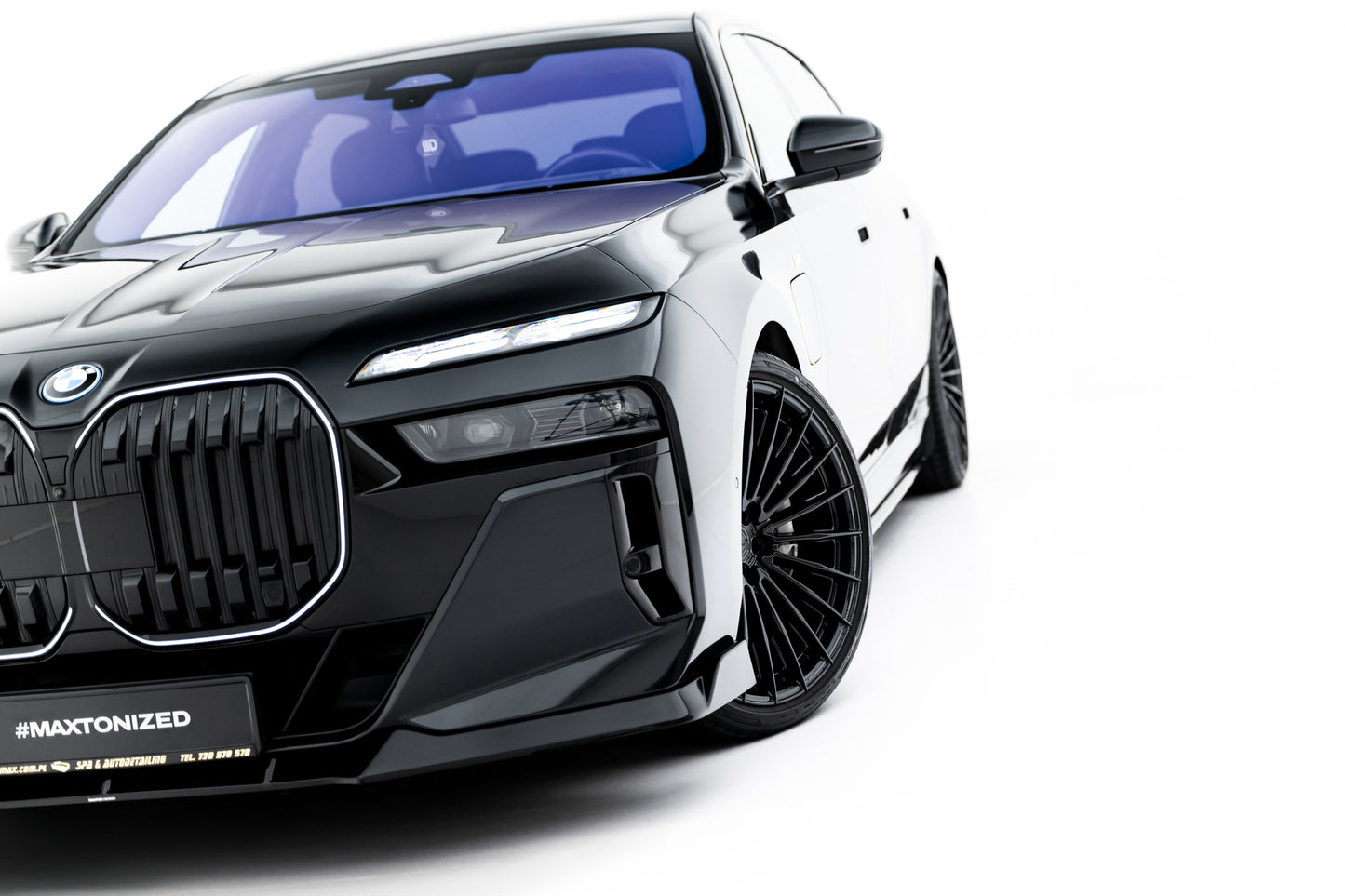 Front splitter v.4 bmw 7 m-pack / m760e / i7 m-pack g70