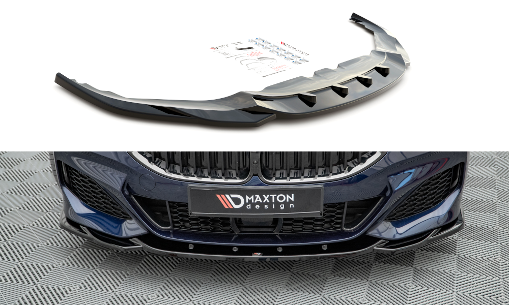 Front splitter v.4 bmw 8 coupe m-pack g15 / 8 gran coupe m-pack g16