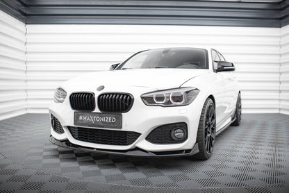 Front splits v.4 CSL Look BMW 1 M-Pack / M140i F20 Facelift