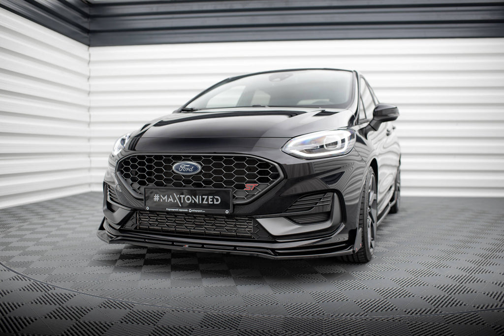 Front Splits v.4 + Flaps Ford Fiesta St / ST-Line MK8 Facelift