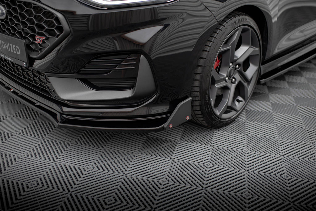 Front Splits v.4 + Flaps Ford Fiesta St / ST-Line MK8 Facelift