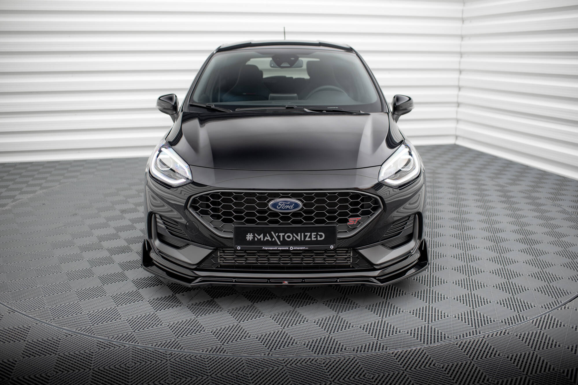 Front Splits v.4 + Flaps Ford Fiesta St / ST-Line MK8 Facelift