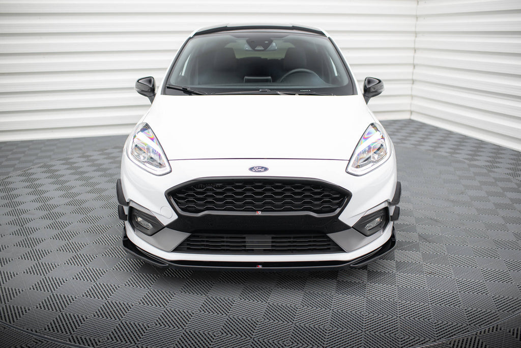 Front splitter v.4 ford fiesta mk8 st / st-line