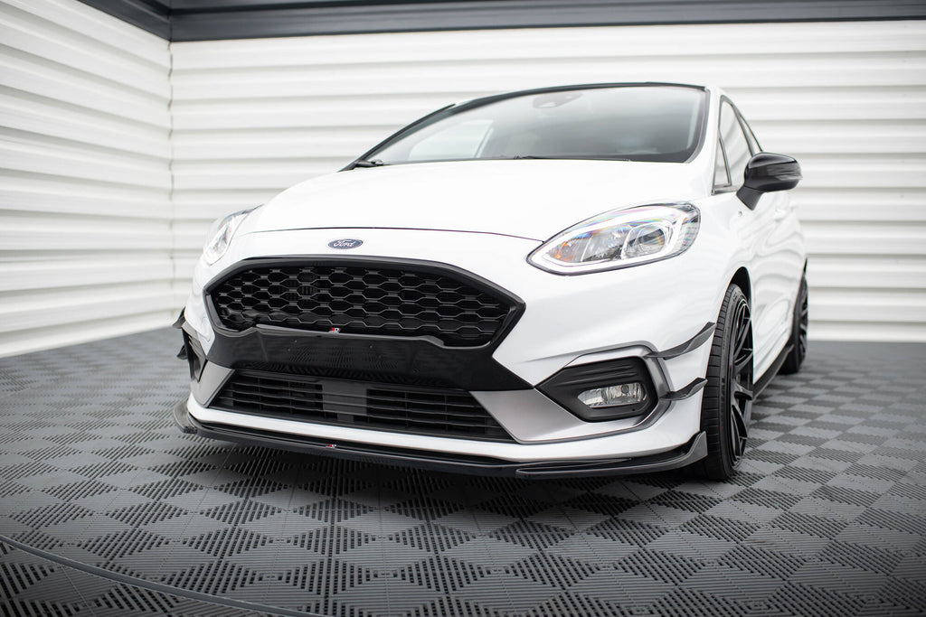Front splitter v.4 ford fiesta mk8 st / st-line