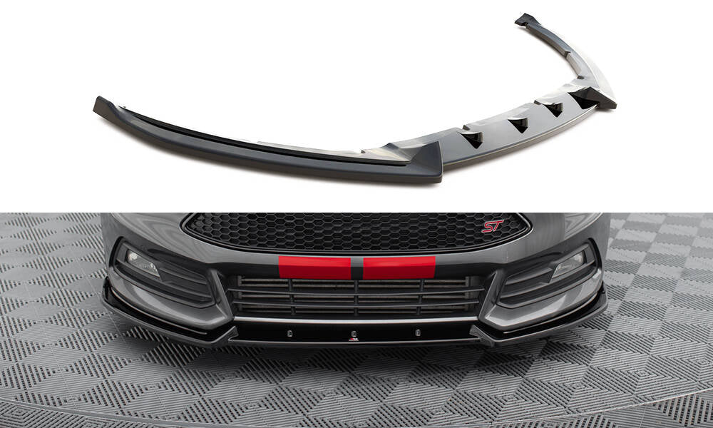Front splitter v.4 ford focus st mk3 facelift