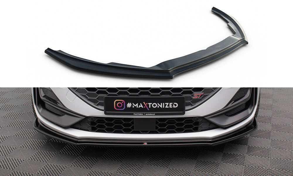 Front splitter v.4 ford focus st / st-line mk4 facelift