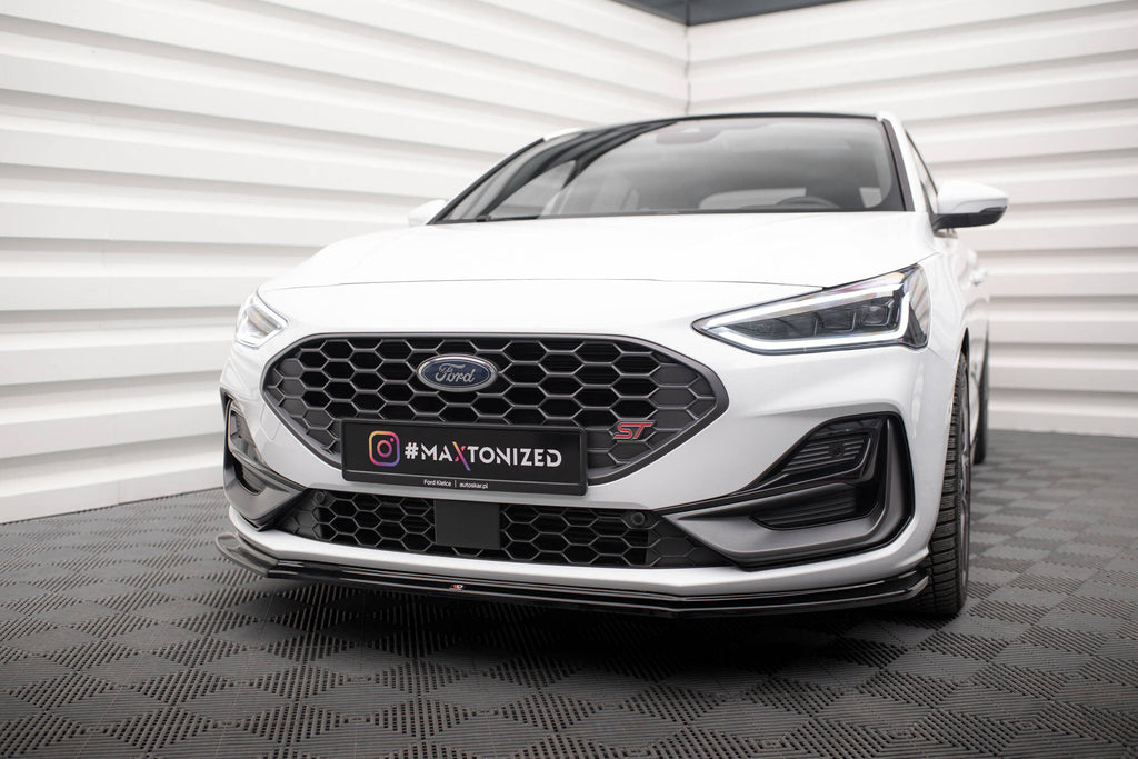 Front splitter v.4 ford focus st / st-line mk4 facelift
