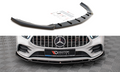 Front splitter v.4 mercedes a35 amg / amg-line w177